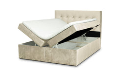 Boxspring Lille met opbergruimte velvet