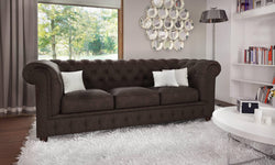 3-zitsbank Cambridge velvet