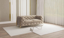 2-zitsbank Chelsea velvet