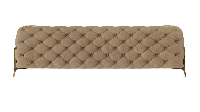 3-zitsbank Chelsea velvet