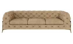 3-zitsbank Chelsea velvet