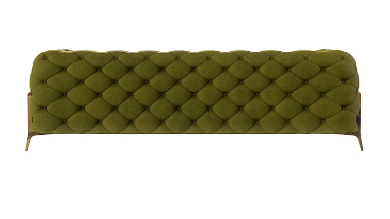 3-zitsbank Chelsea velvet