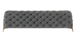 3-zitsbank Chelsea velvet