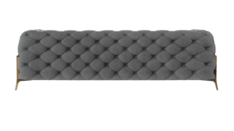 3-zitsbank Chelsea velvet