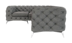 Hoekbank Nora links velvet