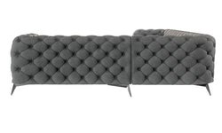 5-zitshoekbank Nora rechts velvet