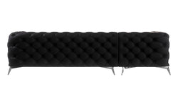 Hoekbank Noralie links velvet