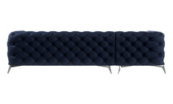 Hoekbank Noralie links velvet