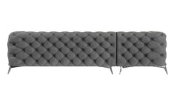 Hoekbank Noralie links velvet