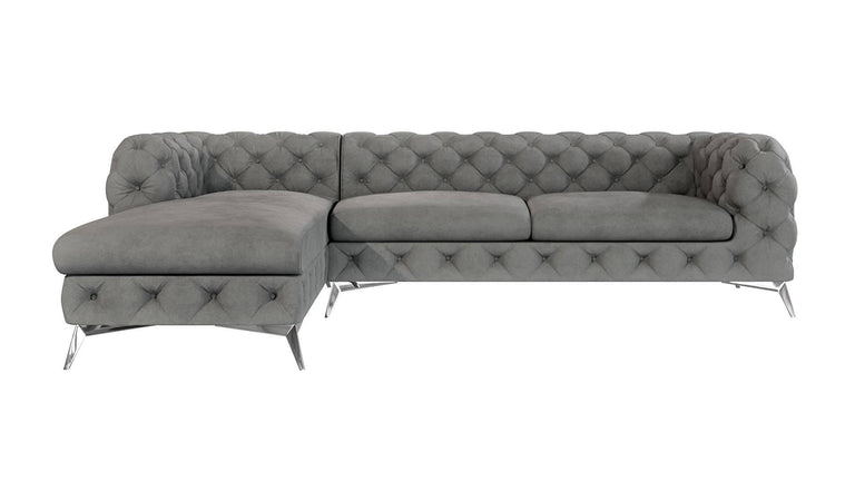 Hoekbank Noralie links velvet