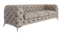 3-zitsbank Chelsea velvet