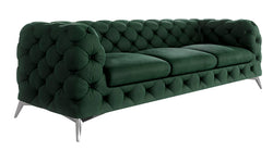 3-zitsbank Chelsea velvet