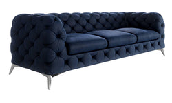 3-zitsbank Chelsea velvet