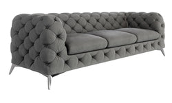 3-zitsbank Chelsea velvet