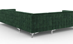 5-zitshoekbank Gusto links velvet