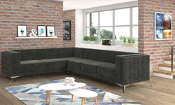 5-zitshoekbank Gusto links velvet