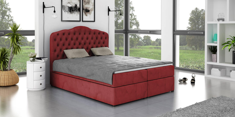 Boxspring Malaga velvet