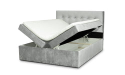 Boxspring Lille met opbergruimte velvet