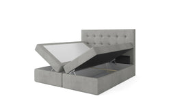 Boxspring Lille met opbergruimte velvet