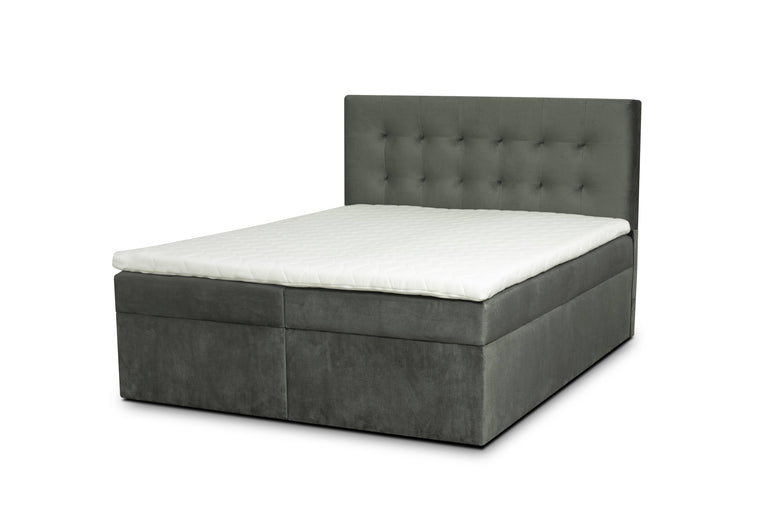 Boxspring Lille met opbergruimte velvet