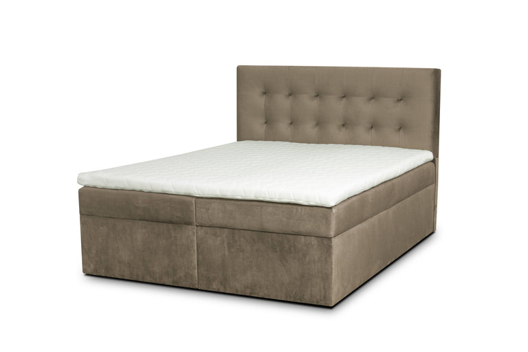 Boxspring Lille met opbergruimte velvet