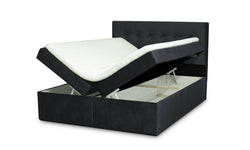 Boxspring Lille met opbergruimte velvet