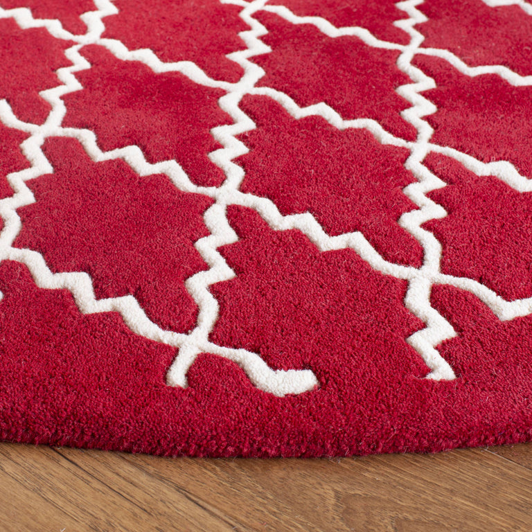 Vloerkleed Audrey rond handgemaakt