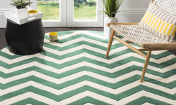 Vloerkleed Crosby rond handgemaakt