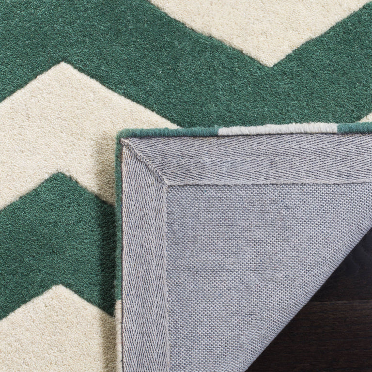 Vloerkleed Crosby rond handgemaakt