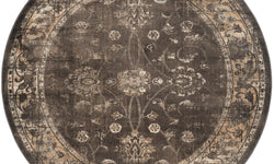Vintage vloerkleed Peri rond