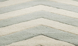 Vloerkleed Crosby wol rond