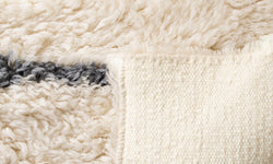Vloerkleed Jacinta met streepjes wol