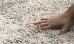 Vloerkleed Nora rond Zand