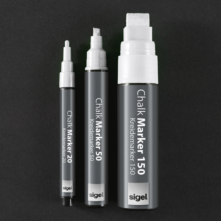 Set van 2 krijtmarkers