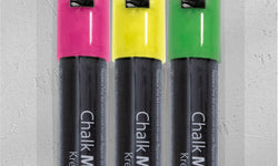 Set van 3 krijtmarkers rose