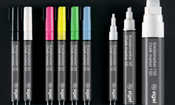 Set van 3 krijtmarkers rose
