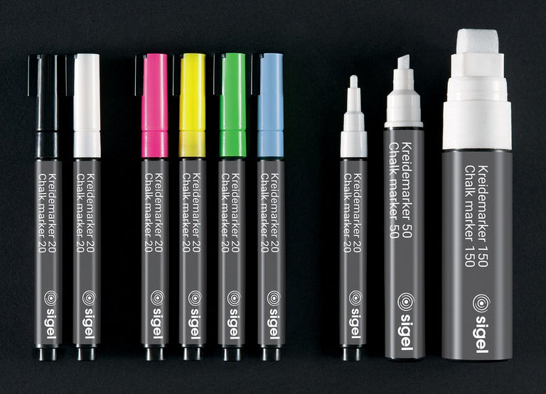 Set van 3 krijtmarkers rose