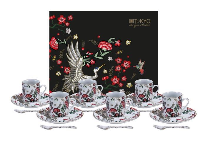 Espresso Set Mythical Crane