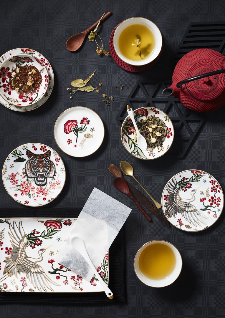 Espresso Set Mythical Crane