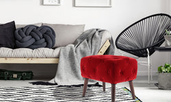 Voetenbank Piani velvet