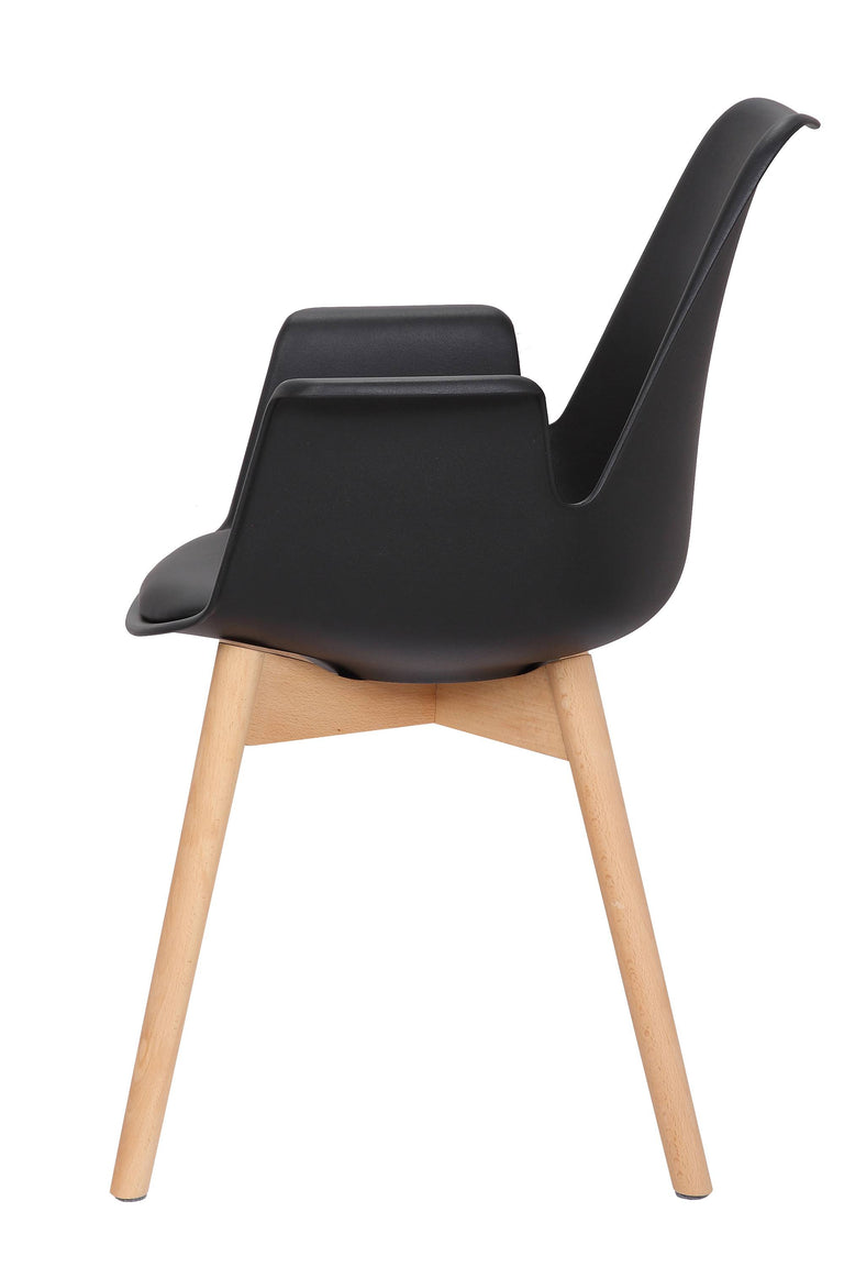 Set van 2 eetkamerstoelen Chaplin