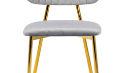 Set van 2 eetkamerstoelen Giselle velvet