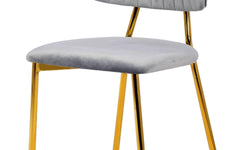 Set van 2 eetkamerstoelen Giselle velvet