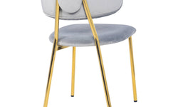 Set van 2 eetkamerstoelen Giselle velvet