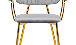 Set van 2 eetkamerstoelen Giselle velvet