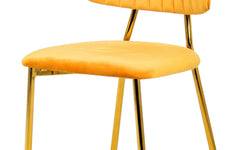Set van 2 eetkamerstoelen Giselle velvet