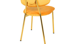 Set van 2 eetkamerstoelen Giselle velvet