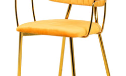 Set van 2 eetkamerstoelen Giselle velvet