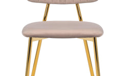 Set van 2 eetkamerstoelen Giselle velvet