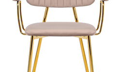 Set van 2 eetkamerstoelen Giselle velvet